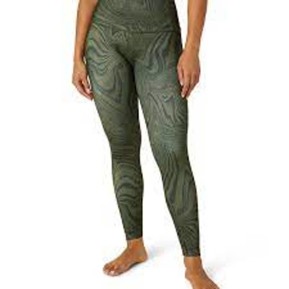 Beyond Yoga Printed High Waisted Midi Leggings. Size Small